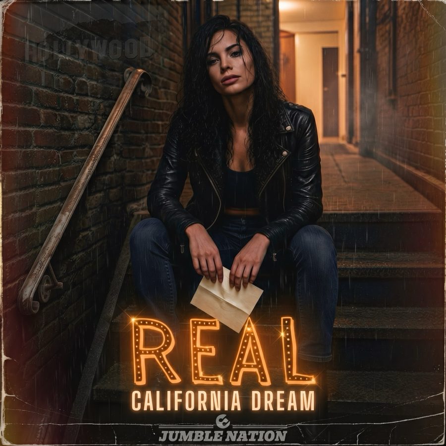 Cover art for the single “REAL – California Dream” by Jumble Nation